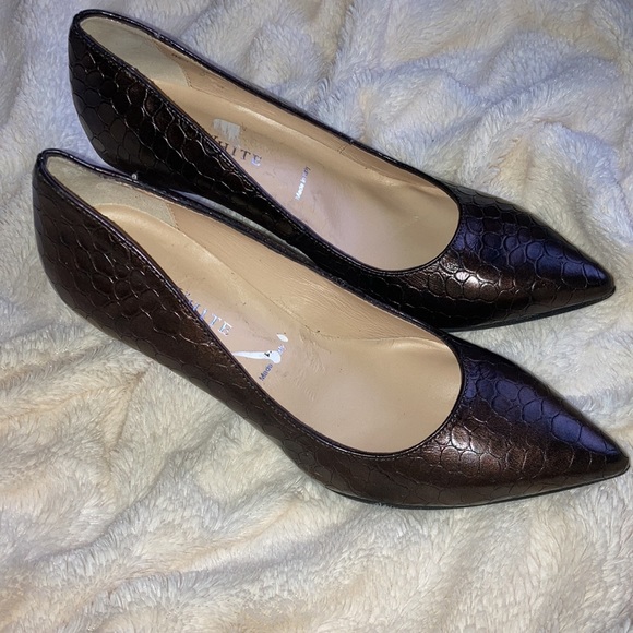 Ron White “Cindy Lou Chocolate” Heels Size 35.5 (US 5.5) - Picture 5 of 12
